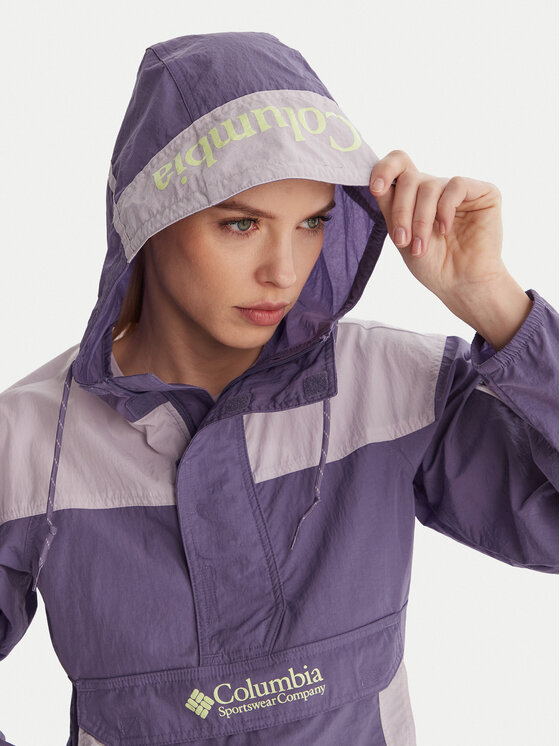 Columbia Columbia Μπουφάν anorak Challenger™ II Windbreaker 2116592 Μωβ Regular Fit