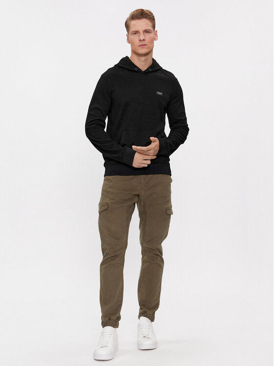 Guess Guess Felpa Brand New Tech Stret M4RQ10 KC262 Nero Regular Fit