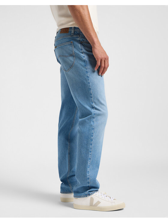 Lee Lee Jeansy WEST Niebieski Straight Fit