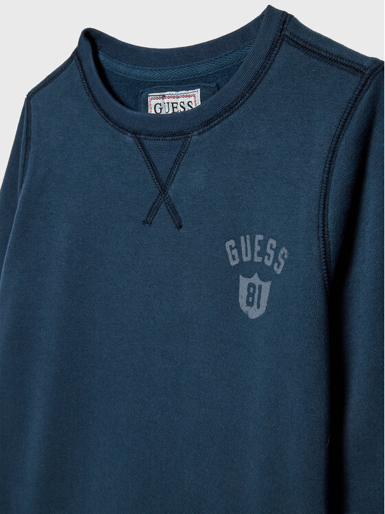 Guess Guess Pulóver L2YQ35 KB480 Sötétkék Regular Fit