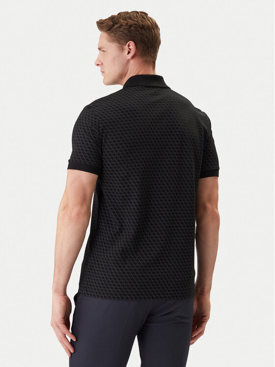 BOSS BOSS Pólóing 50554591 Fekete Regular Fit