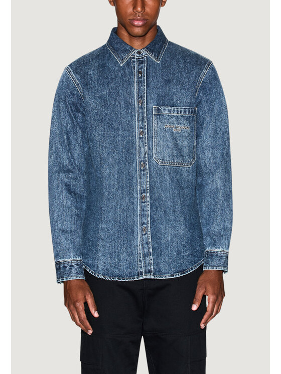 Armani Exchange Armani Exchange Camicia XM000950 AF14870 Blu Casual Fit