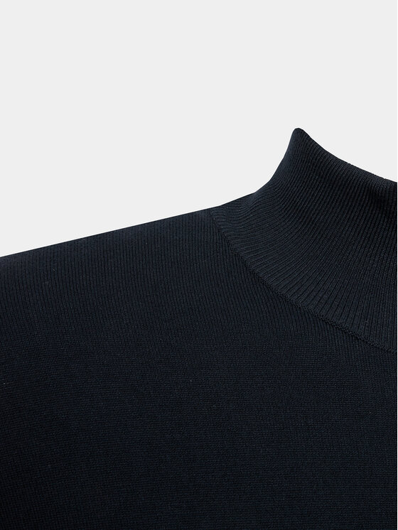 Lindbergh Lindbergh Sweter 30-800143 Granatowy Slim Fit