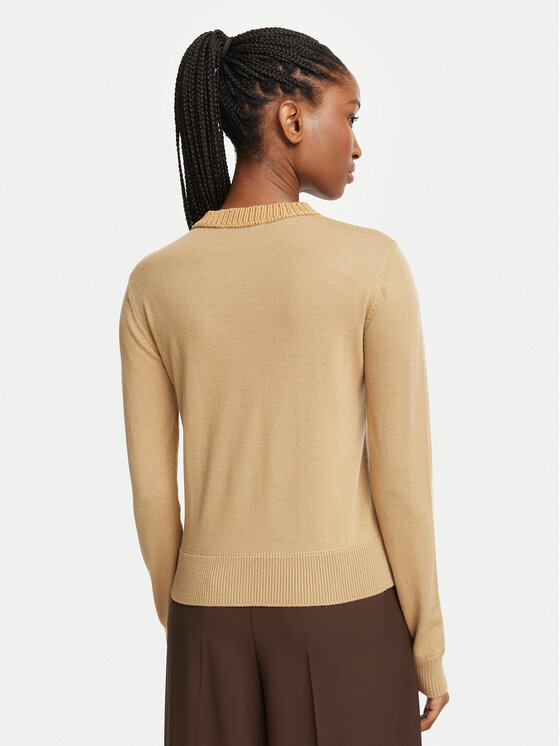 MAX&Co. MAX&Co. Maglione 2626366043200 Marrone chiaro Regular Fit