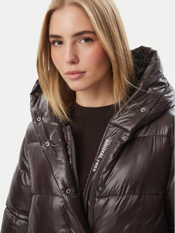 Save The Duck Save The Duck Zimska jakna D43104W LOVE23 Temno rjava Regular Fit