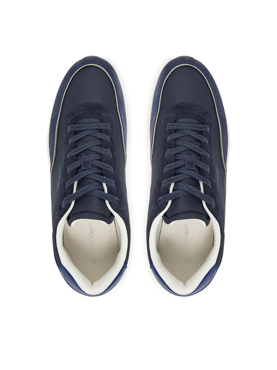Calvin Klein Calvin Klein Laisvalaikio batai Low Top Lace Up Repreve Mix HM0HM01714 Tamsiai mėlyna