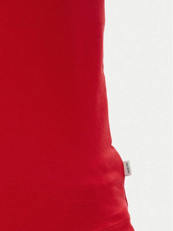 Guess Jeans Guess Jeans T-krekls W5RI4 2K8HM0 Sarkans Regular Fit