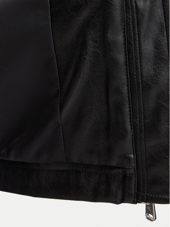 Calvin Klein Jeans Calvin Klein Jeans Giacca in similpelle LV047G516G Nero Regular Fit