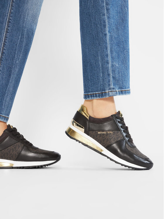 Michael kors allie sales wrap trainer sneakers