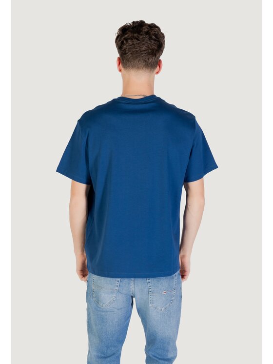 Calvin Klein Jeans Calvin Klein Jeans Тишърт Hero Monologo LV04RB862G Светлосиньо Regular Fit