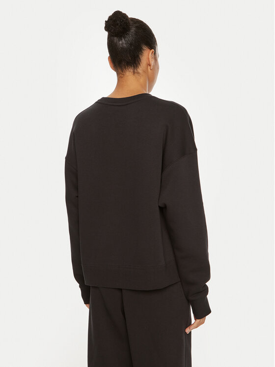 Nike Nike Džemperis Brooklyn FN4491 Juoda Relaxed Fit