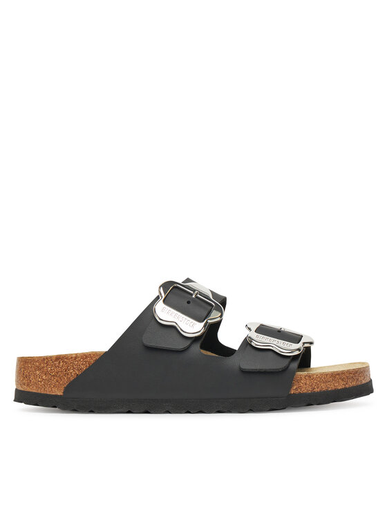 Şlapi Birkenstock Arizona Flower Buckle Kids 1029844 D Negru
