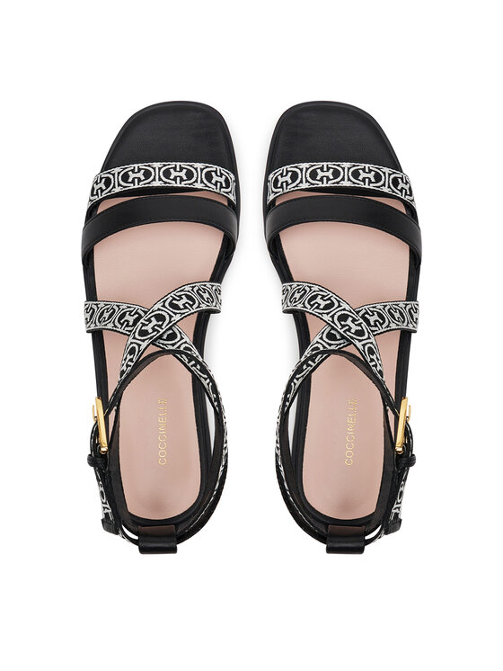 Coccinelle Coccinelle Sandalen E4 SVR 18 03 01 Schwarz