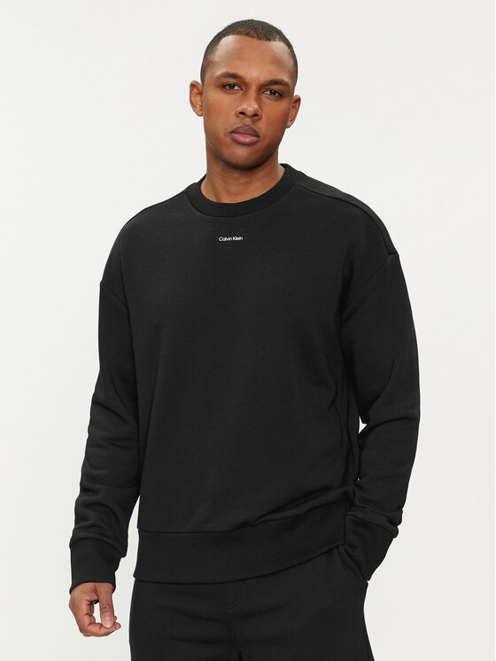 Calvin Klein Mikina Nano Logo K10K112870 Čierna Regular Fit