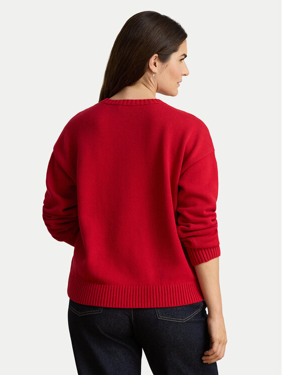 LAUREN RALPH LAUREN LAUREN RALPH LAUREN Pulover 200B27843001 Roșu Relaxed Fit