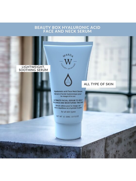 Warda Skincare Warda Skincare ErthSkin London Hialuronowe do Twarzy i Szyi Serum