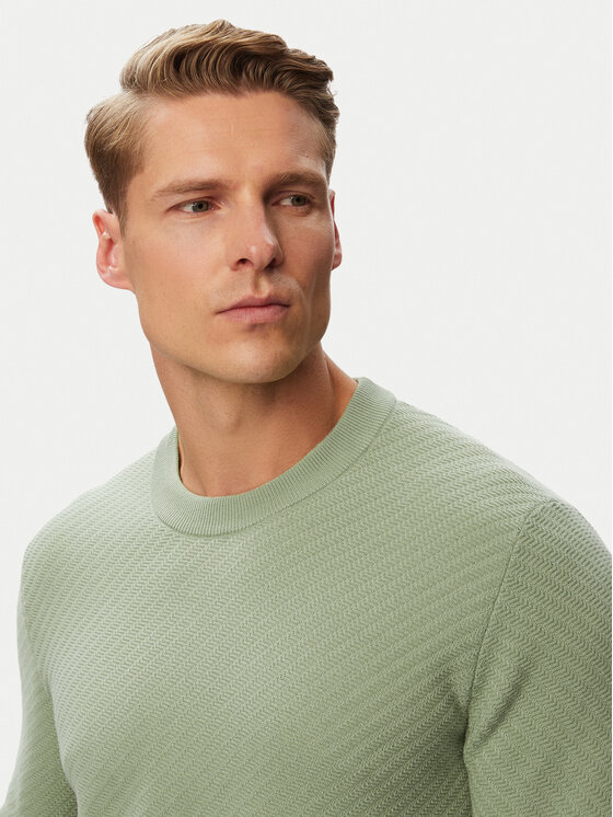 BOSS BOSS Sveter H-Lofranco 50565565 Kaki Regular Fit