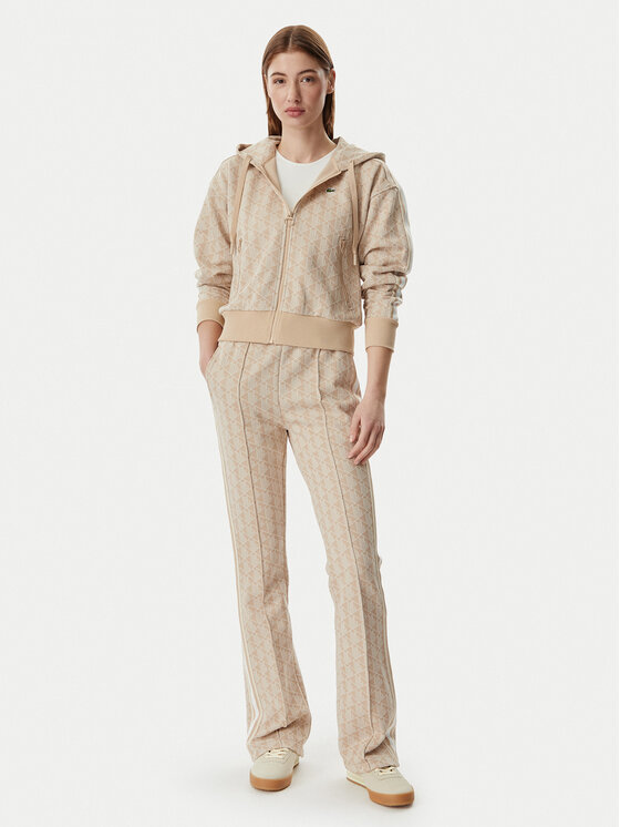 Lacoste Lacoste Teplákové nohavice XF9313 Svetlo béžová Regular Fit