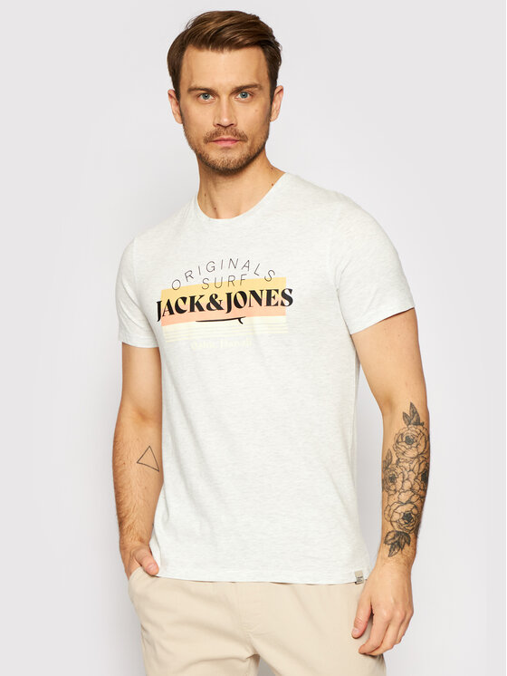 T-shirt Cabana 12188501 Grigio Regular Fit