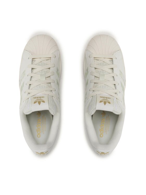 adidas adidas Сникърси Superstar Vegan Shoes HQ6668 Екрю