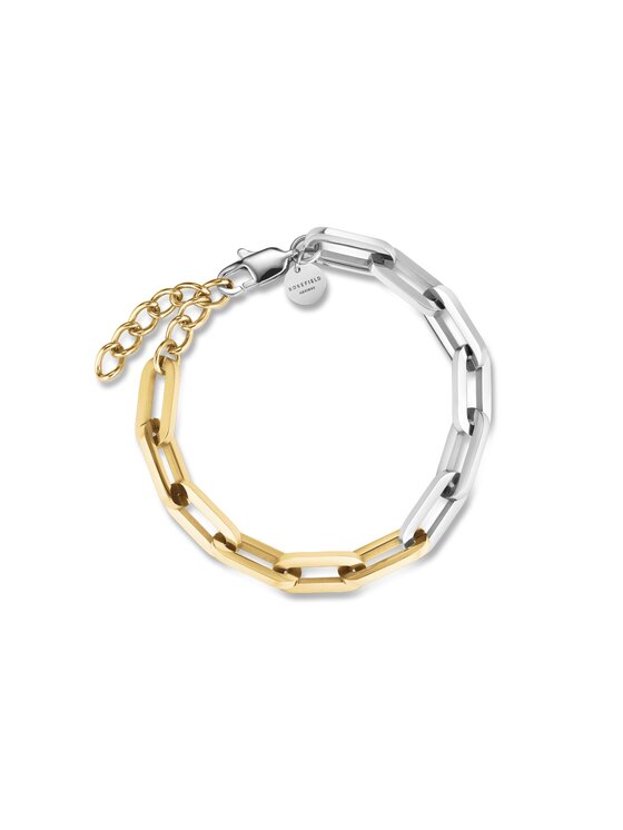 Rosefield Rosefield Bransoletka Duotone Chain Bracelet Kolorowy