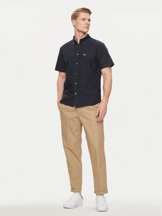 Lacoste Lacoste Koszula CH1917 Granatowy Regular Fit