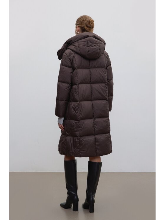 Estro Estro Giubbotto piumino ER00118488 Marrone Loose Fit