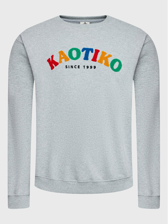 Kaotiko Džemperis Helder AL050-01-G002 Pilka Relaxed Fit