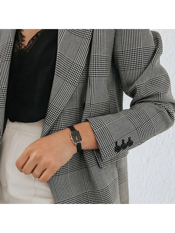 Daniel Wellington Daniel Wellington Zegarek DW00100433 Czarny