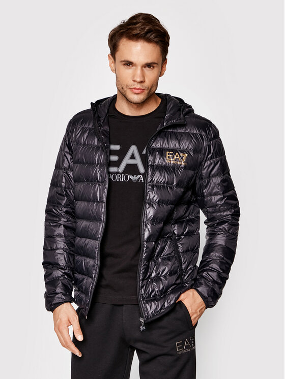 EA7 Emporio Armani EA7 Emporio Armani Kurtka puchowa 8NPB02 PN29Z 0208 Czarny Regular Fit