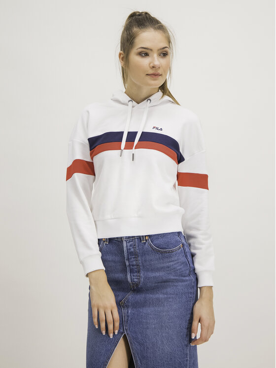 Fila Sweatshirt Ella 687079 WeiB Regular Fit Modivo