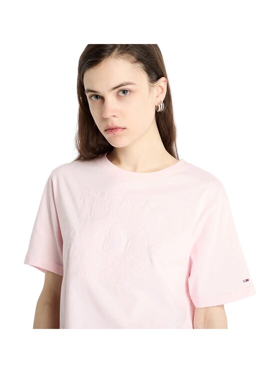 Tommy Hilfiger Tommy Hilfiger T-shirt dw0dw20326 Rosa Regular Fit