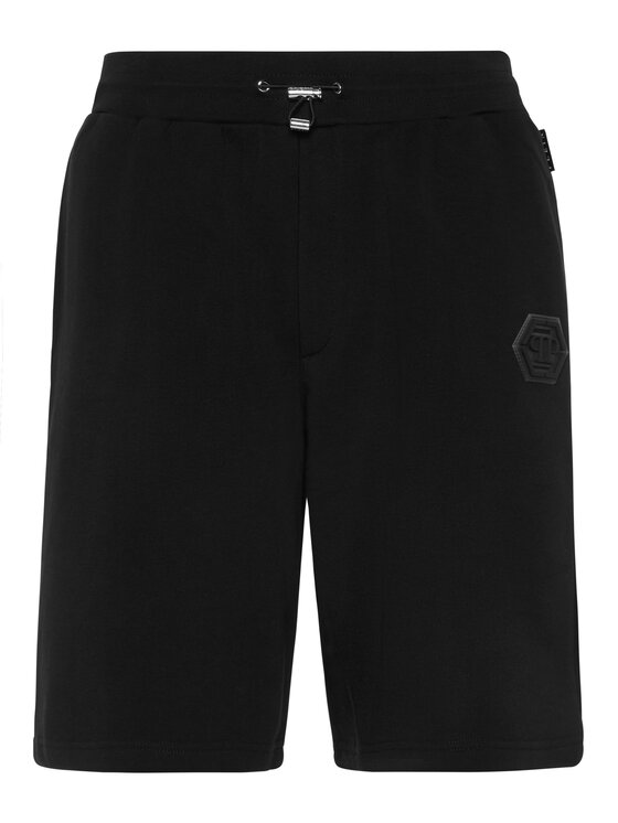 PHILIPP PLEIN PHILIPP PLEIN Pantaloncini sportivi 24623 Nero Jogger Fit