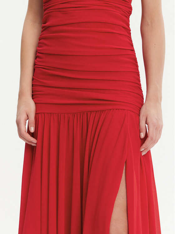 Bardot Bardot Rochie de seară 59835DB Roșu Regular Fit