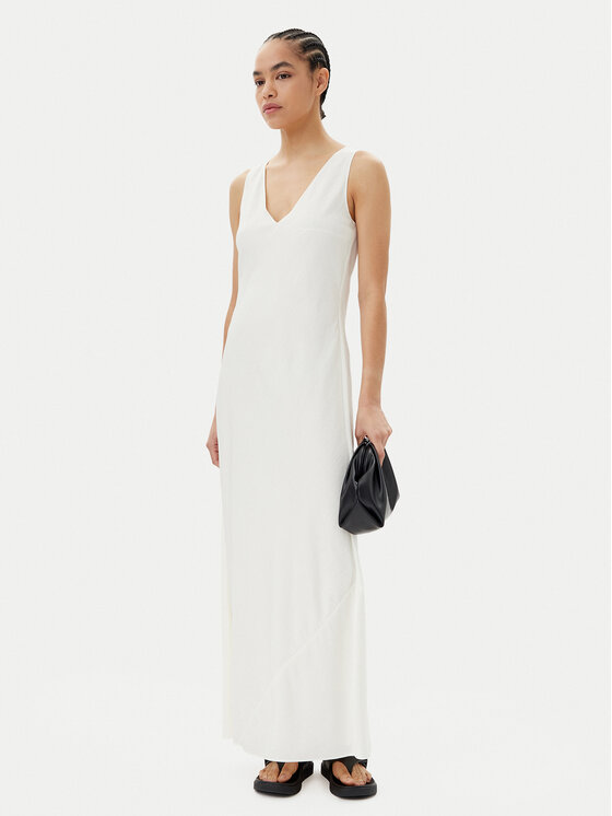 Calvin Klein Calvin Klein Rochie de vară K20K208355 Alb Regular Fit