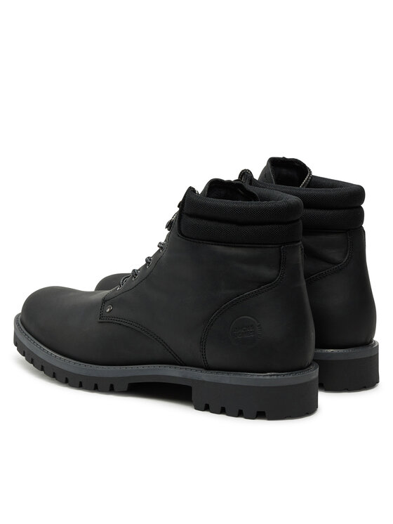 Jack & Jones Jack & Jones Turistická obuv JfwStanton 12257999 Černá