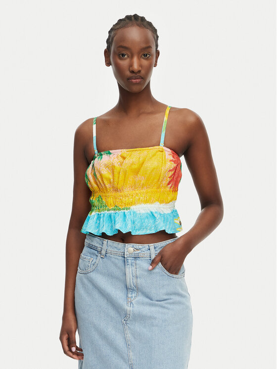 Roxy Top Atlas Palmy Daze ERJWT03669 Colorat Regular Fit