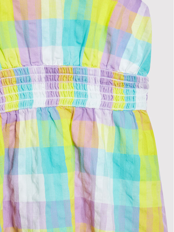 United Colors Of Benetton United Colors Of Benetton Sukienka letnia 41CFCV00G Kolorowy Regular Fit