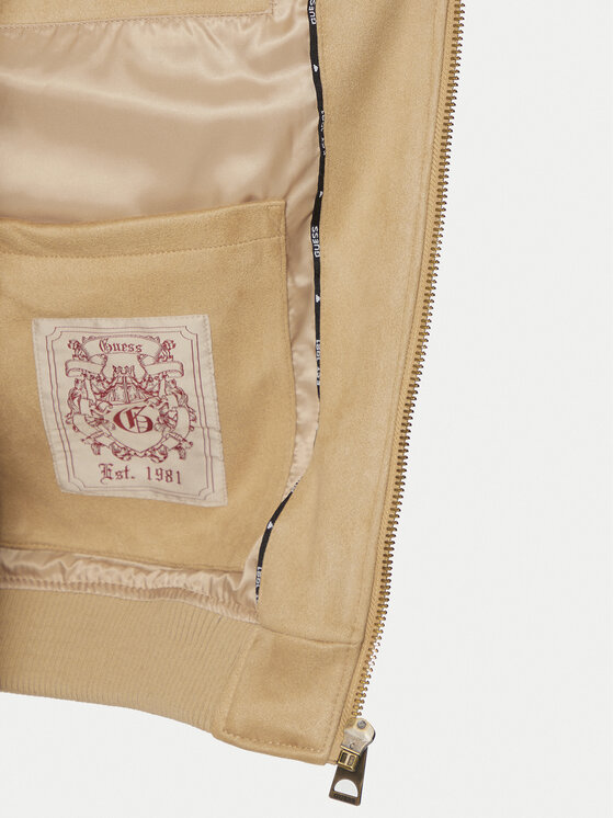 Guess Guess Преходно яке M5RL01 WGU72 Бежов Regular Fit