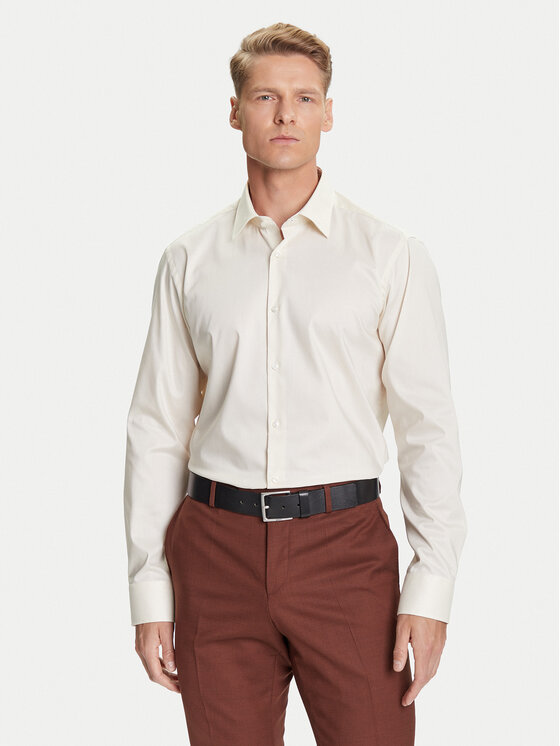 BOSS BOSS Cămașă H-Joe 50545145 Alb Regular Fit