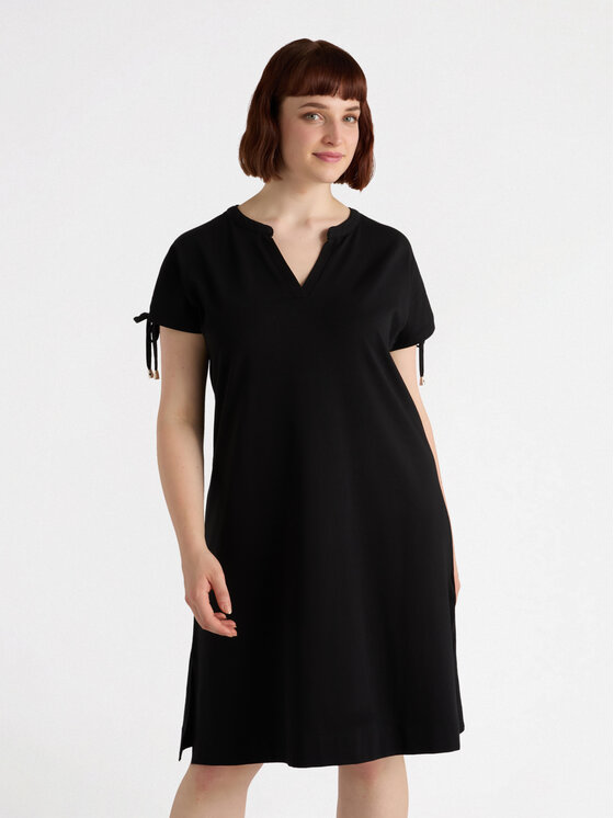 Fiorella Rubino Fiorella Rubino Vestito da giorno 7944L001118N033 Nero Regular Fit