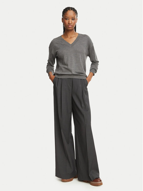 Weekend Max Mara Weekend Max Mara Pulover Fiocchi 2625366062 Gri Regular Fit