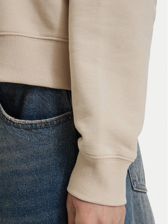 Tommy Jeans Tommy Jeans Pulóver DW0DW22357 Világos bézs Regular Fit