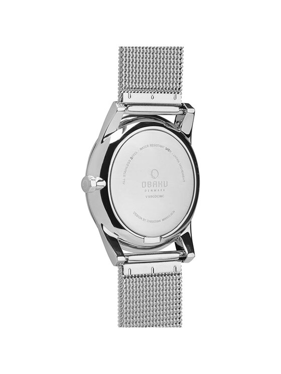 Obaku Obaku Zegarek V169GDCIMC Srebrny