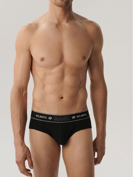 Atlantic Atlantic Slipy Magic Pocket Push-Up Czarny