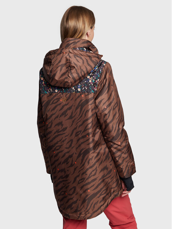 Giacca da sci Trix Marrone Oversize