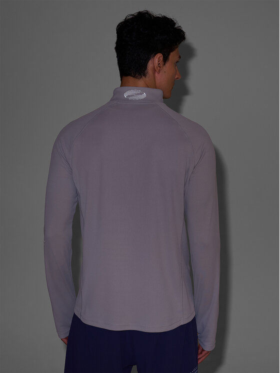 4F 4F Koszulka techniczna BLAST Szary Regular Fit