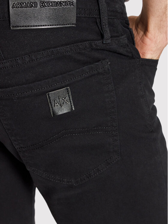 Armani Exchange Armani Exchange Jeansy 8NZJ14 Z1SBZ 1200 Černá Skinny Fit