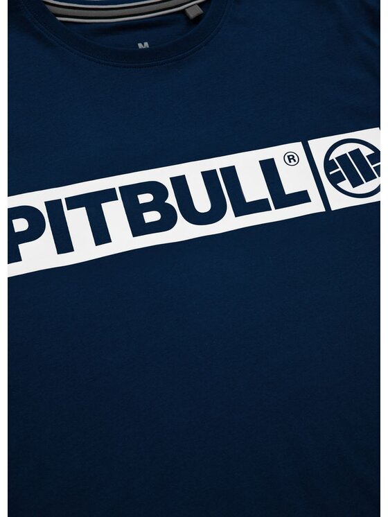 PITBULL PITBULL T-Shirt Koszulka Granatowy Regular Fit
