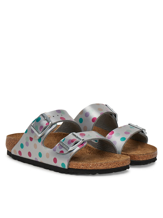 Birkenstock Birkenstock Šlepetės Arizona Kids 1029842 D Sidabrinė